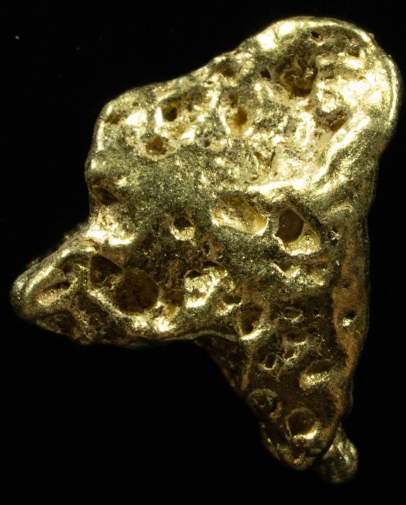 A natural gold specimen from Nuggets by Grant
